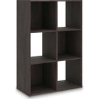 Piperton Bookcase - Charcoal