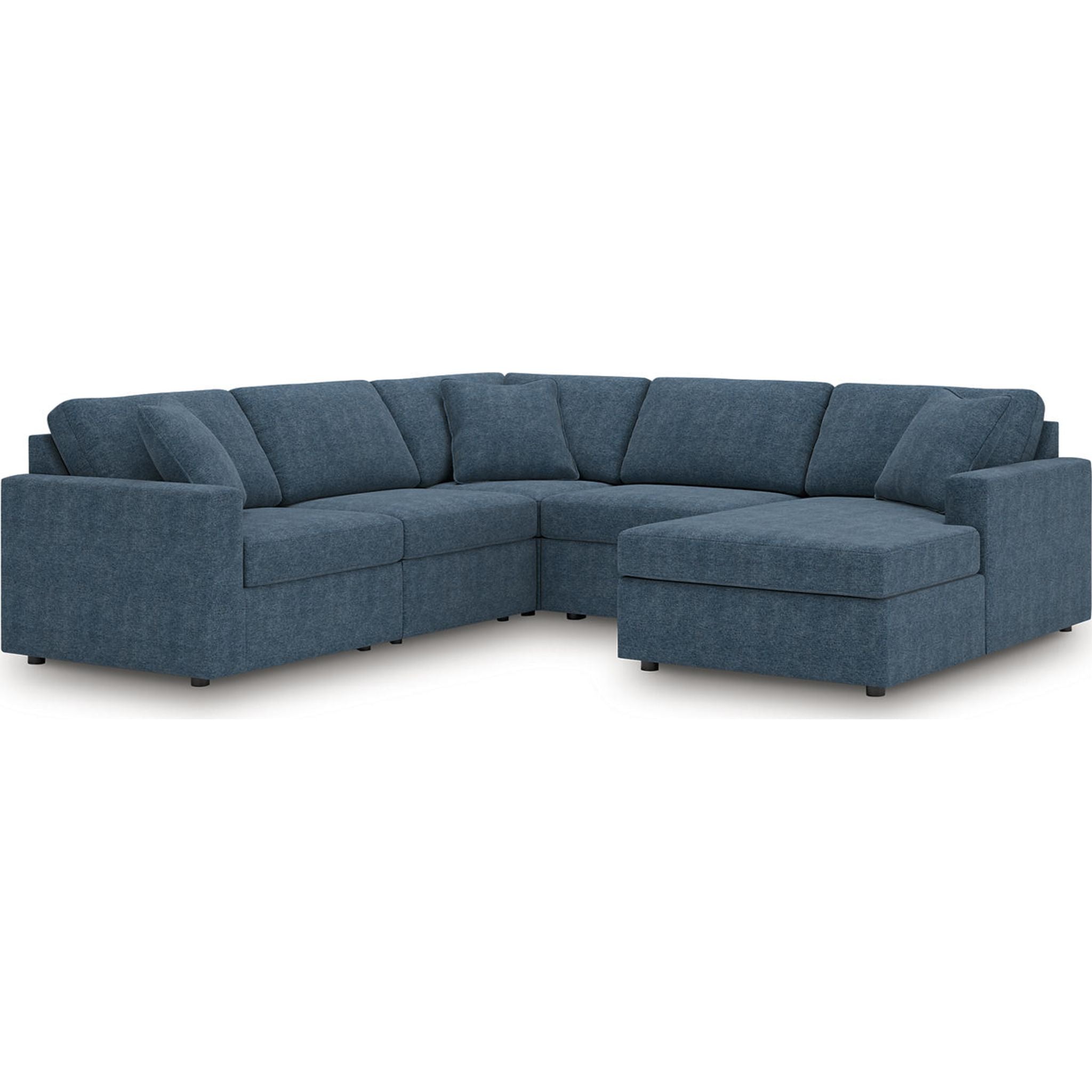 Modmax 5 Piece Modular Sectional with Chaise