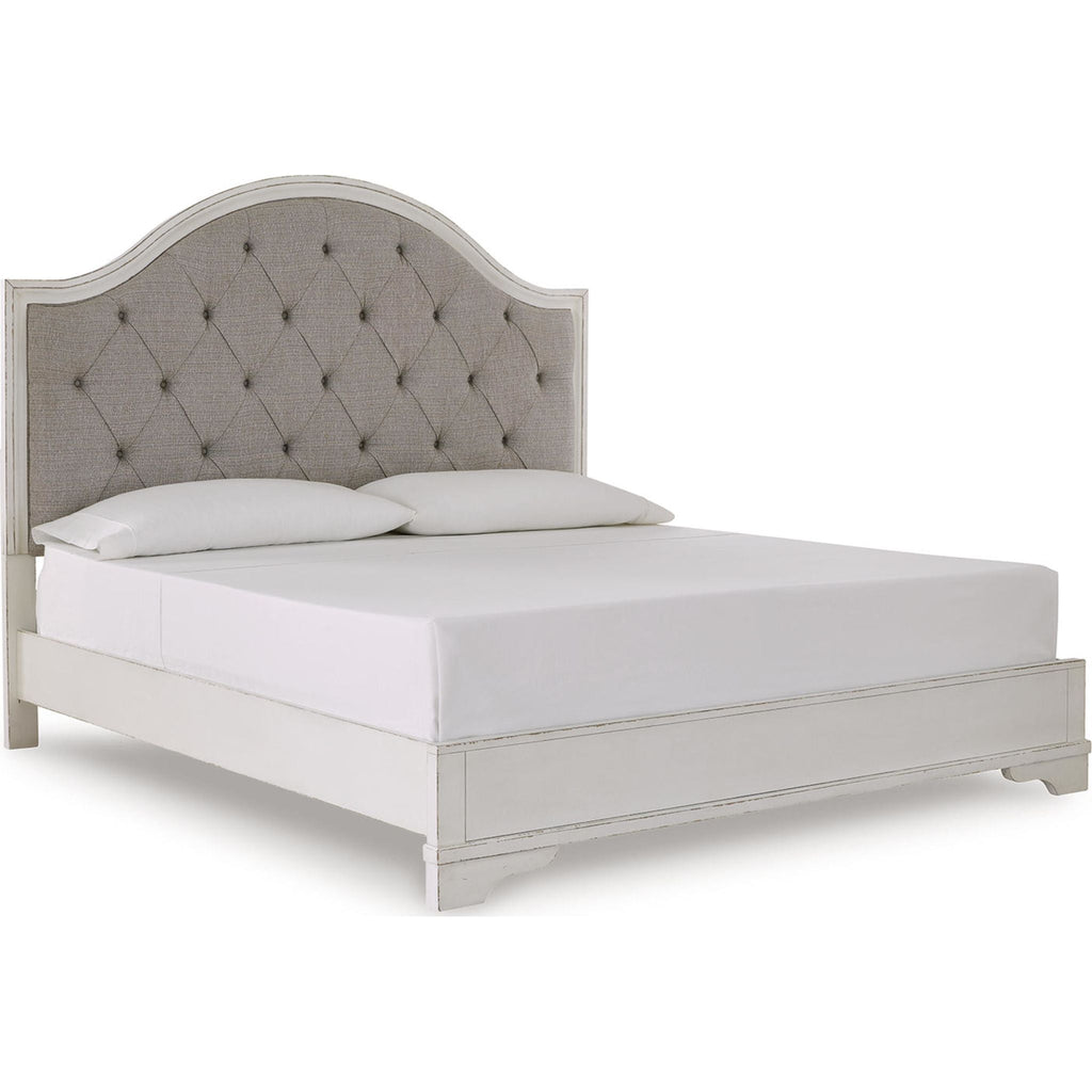 Blendon Panel Bed - Rustic Brown