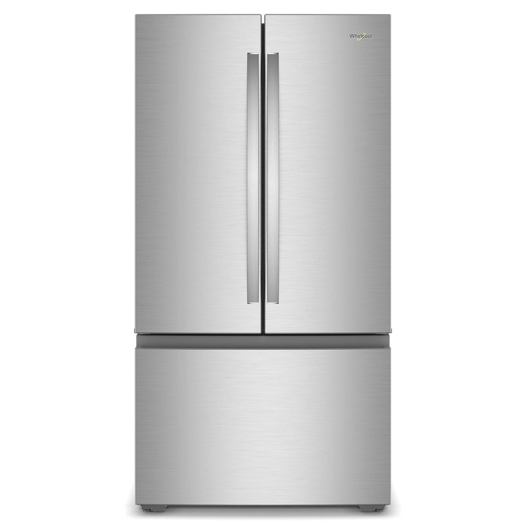 Whirlpool French Door Fridge (WRFC3036RZ) - Fingerprint-Resistant Stainless Finish