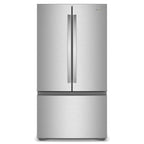 Whirlpool French Door Fridge (WRFC3036RZ) - Fingerprint-Resistant Stainless Finish