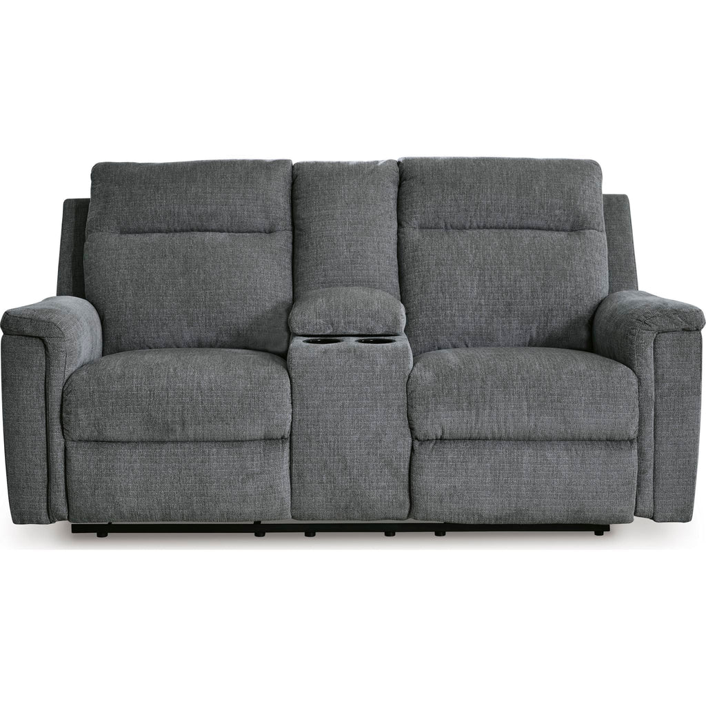 Barnsana Power Reclining Loveseat with Console