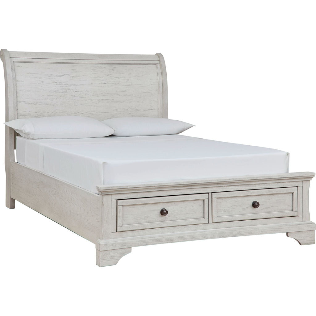 Robbinsdale Full Sleigh Storage Bed