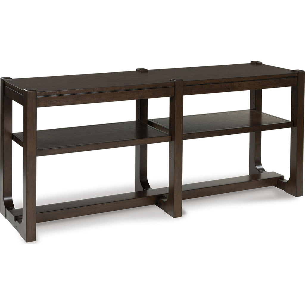 Breckington Sofa Table - Dark Brown
