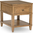 Sharlance End Table - Light Brown