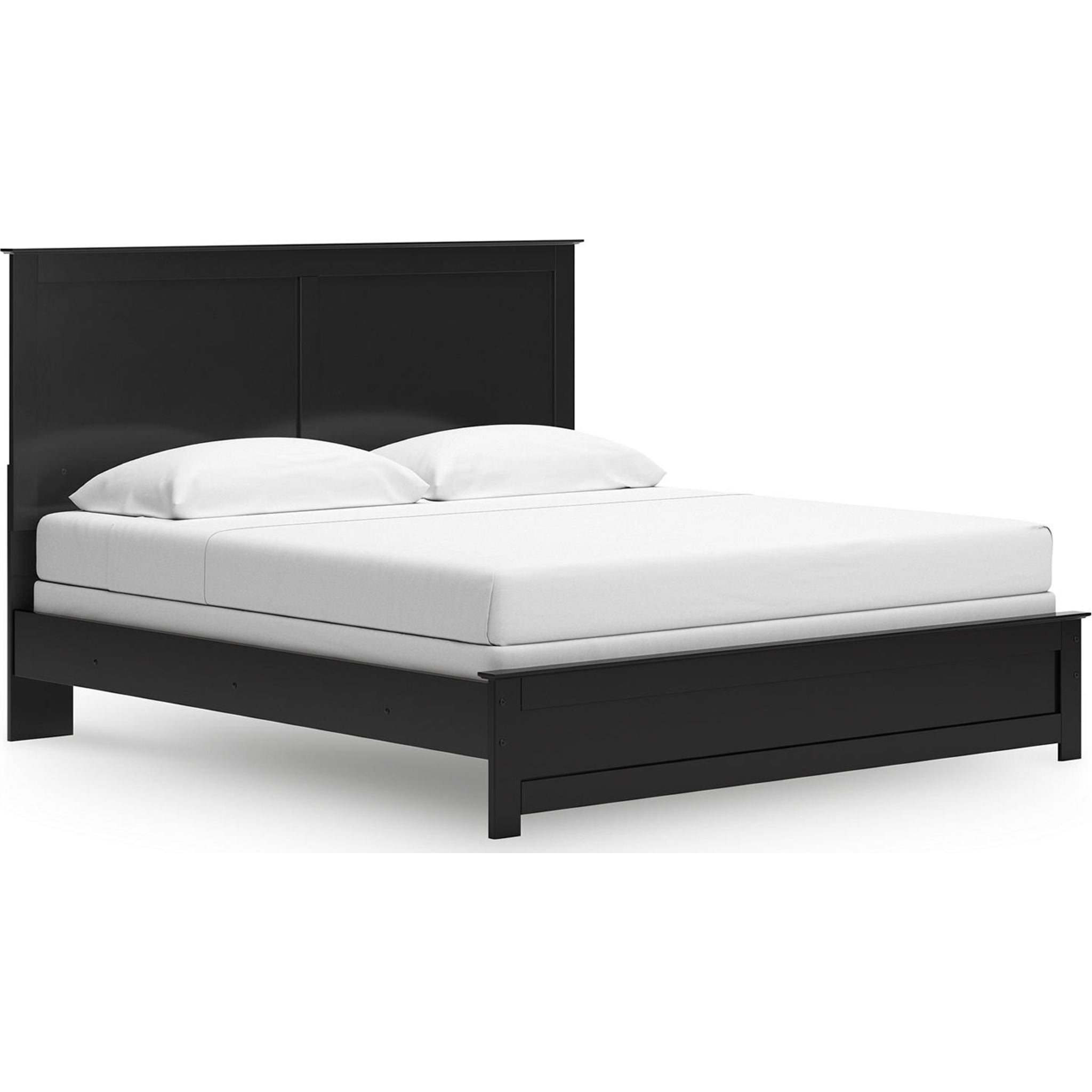 Maribel Panel Bed - Black