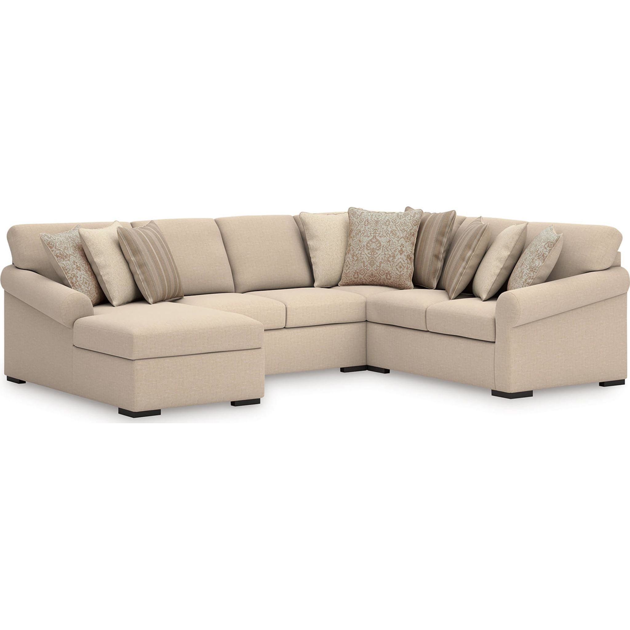 LadyMae 4 Piece Sectional with Chaise