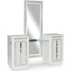 Chalanna Vanity and Mirror - White