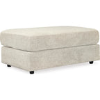Soletren Oversized Accent Ottoman - Stone