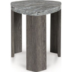 Surmour End Table - Gray/Brown