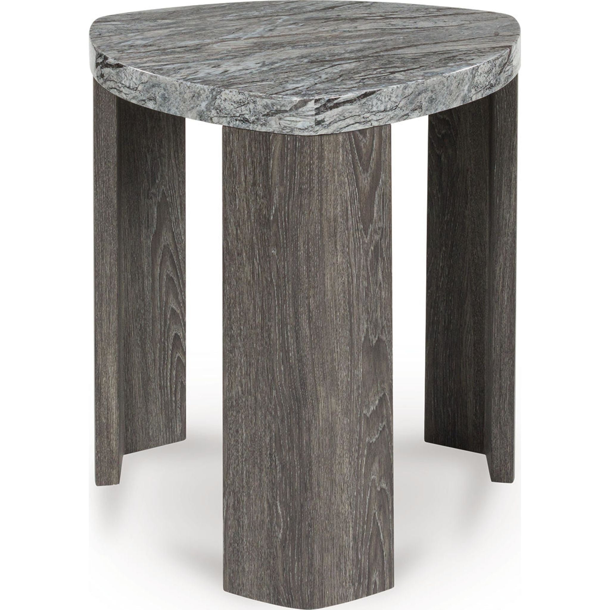 Surmour End Table - Gray/Brown