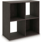 Piperton Bookcase - Charcoal