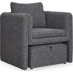 Vreni Accent Chair - Charcoal/Black