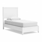 Binterglen Twin Panel Bed - White