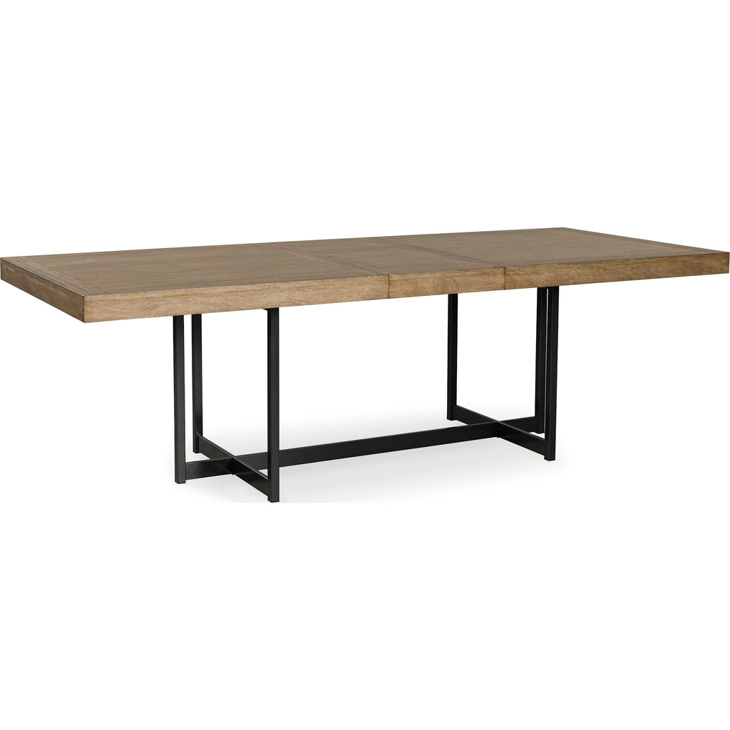 Tomtyn Dining Extension Table - Light Brown - (D622-35)
