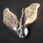 KAYLA 2-Light Bionic Leaf Wall Sconce