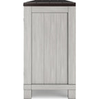 Darborn TV Stand with Fireplace - Gray/Brown