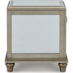 Chevanna End Table - Platinum