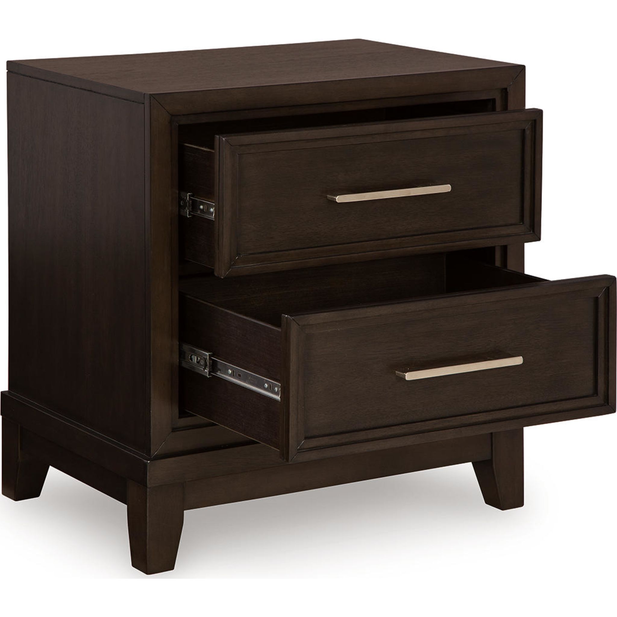 Neymorton Nightstand - Dark Grayish Brown