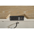 Shaybrock Nightstand - Antique White/Brown