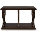 Maylee Sofa Table - Dark Brown