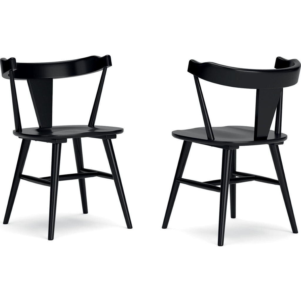 Gretlynn Dining Chair - Black - (D501-02)