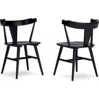 Gretlynn Dining Chair - Black - (D501-02)