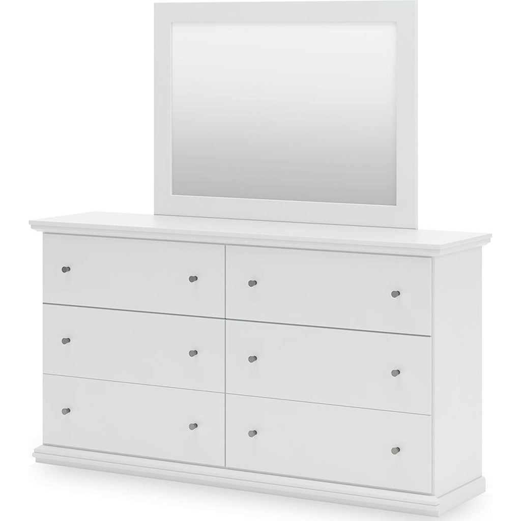 Bostwick Shoals Dresser and Mirror - White