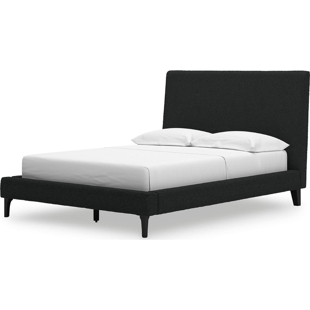 Cadmori Full Upholstered Bed - Black