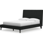 Cadmori Full Upholstered Bed - Black