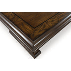 Maylee Coffee Table - Dark Brown