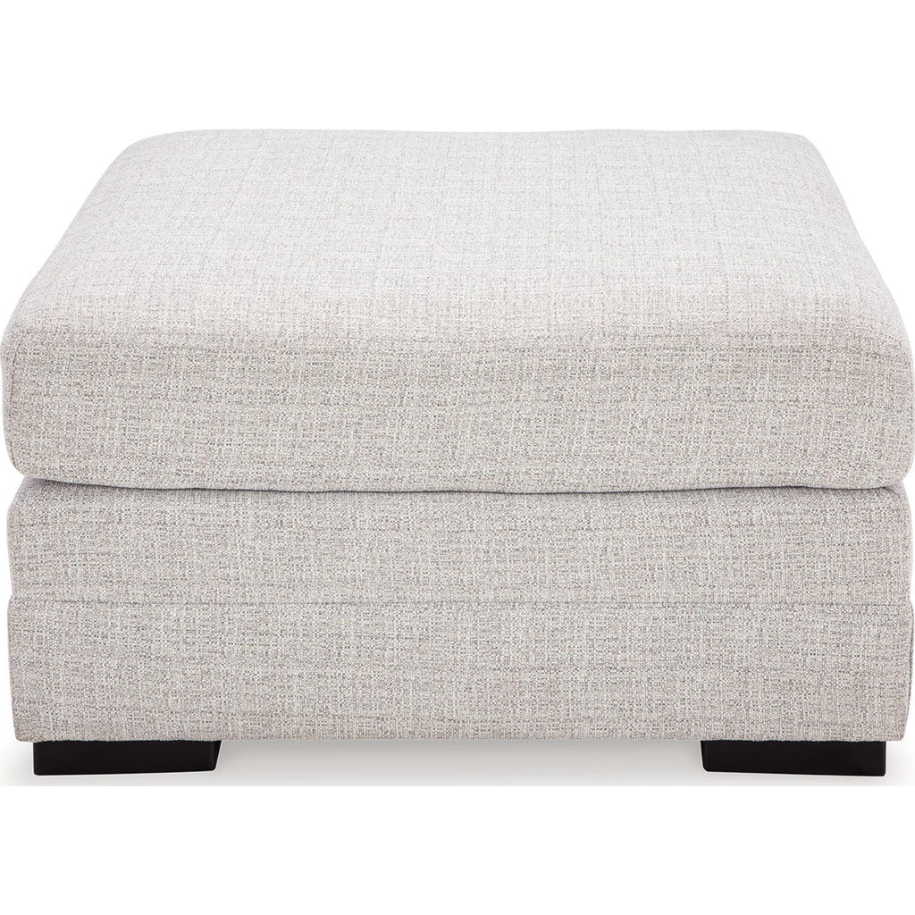 Koralynn Oversized Accent Ottoman - Stone