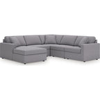 Modmax 5 Piece Modular Sectional with Chaise