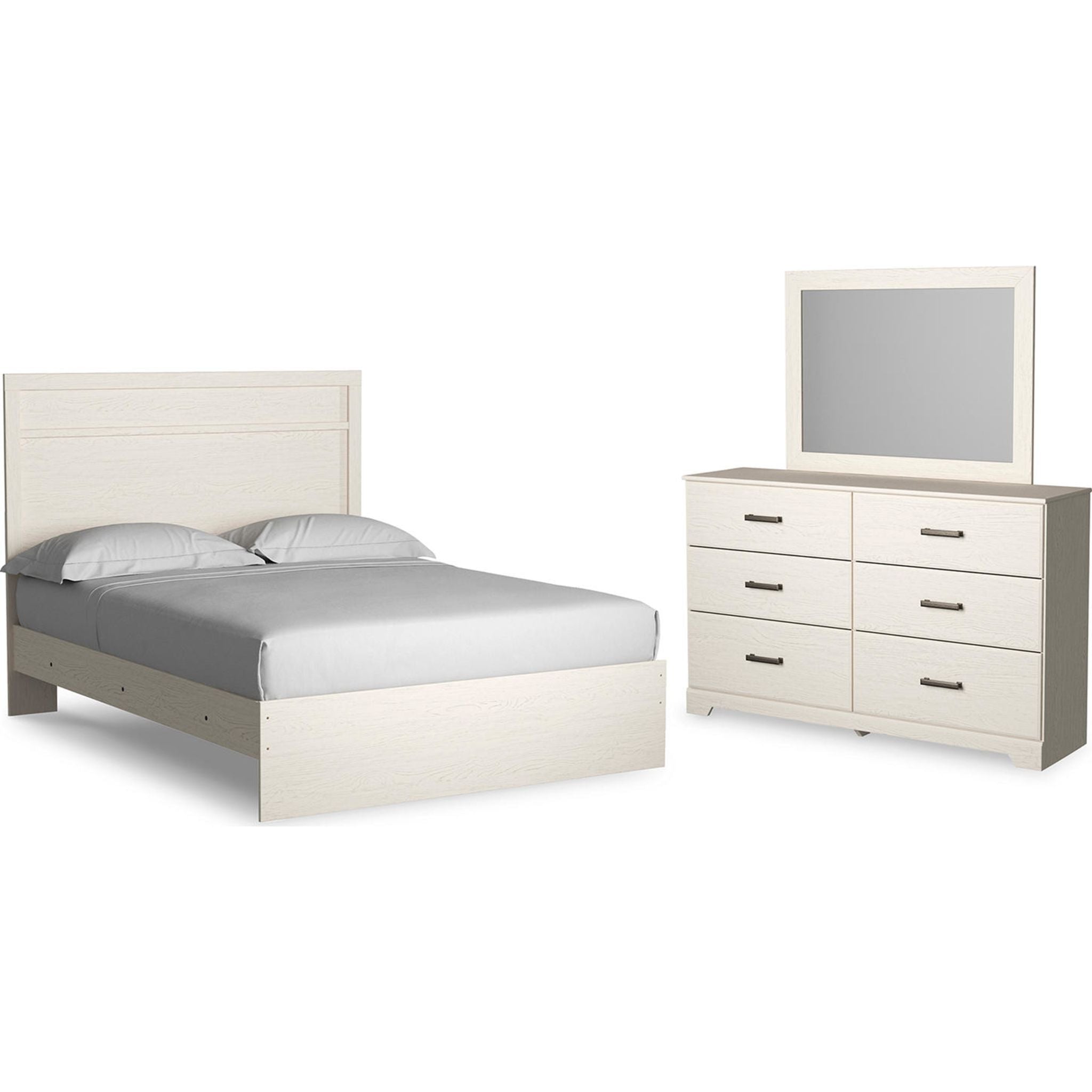 Stelsie Panel Bedroom - White