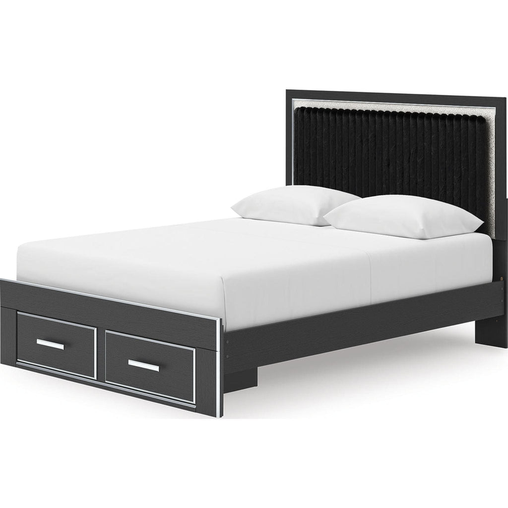 Zuraleus Queen Storage Bed - Black