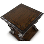 Maylee End Table - Dark Brown