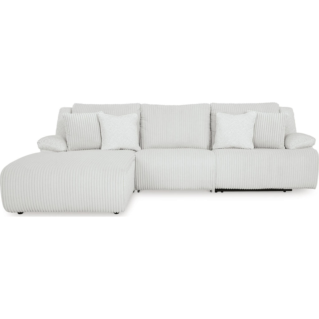 Top Tier 3 Piece Reclining Sectional with Chaise