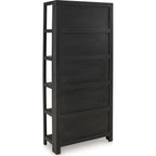 Abyard Bookcase - Black/Natural