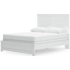 Bostwick Shoals Panel Bed - White