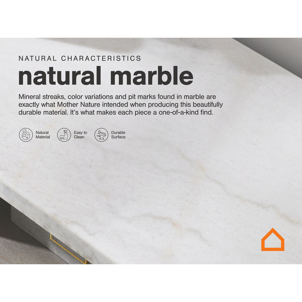 Arkenton Nightstand - Grayish Brown/White