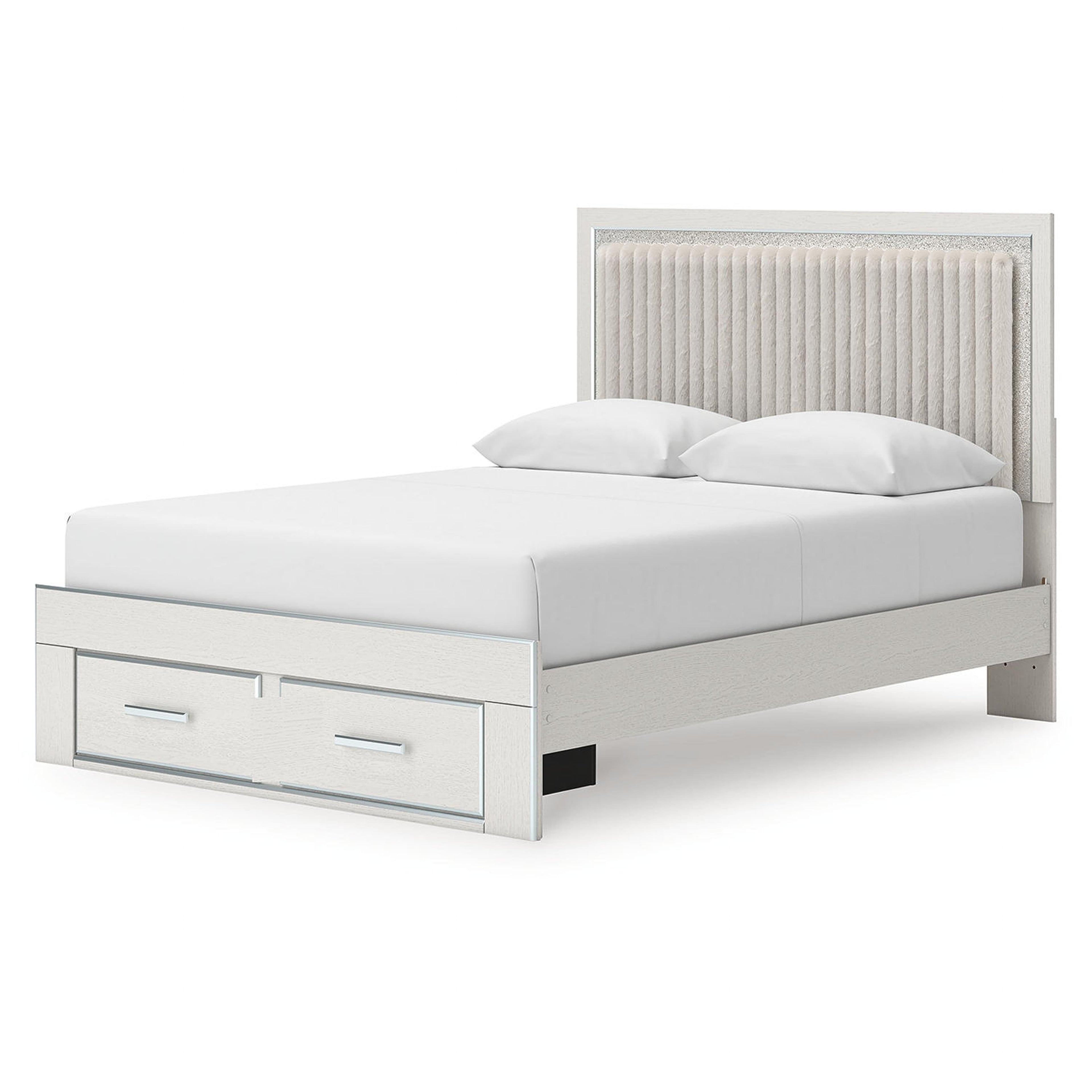 Zuraleus Queen Storage Bed - White