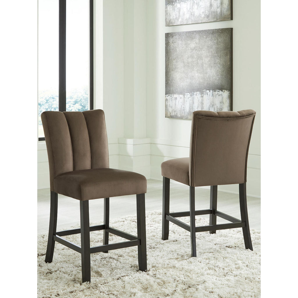 Jeshina Counter Height Stool - Mocha - (PCD581-124)