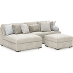 Cuddle Plush 3 Piece Modular Sectional with Chaise