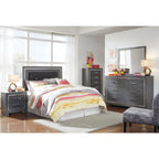 Lodanna Full Panel Bed - Gray