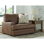 VillaCourt Oversized Chair - Caramel
