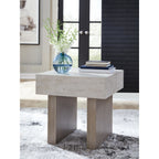 Jorlaina End Table - Light Grayish Brown