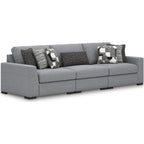 Bealton 3 Piece Sectional - Salt and Pepper