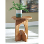 Hollbourne Accent Table - Brown