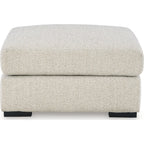 Laurelgrove Oversized Accent Ottoman - Pebble