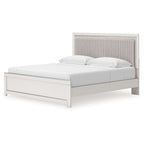 Zuraleus King Platform Bed - White